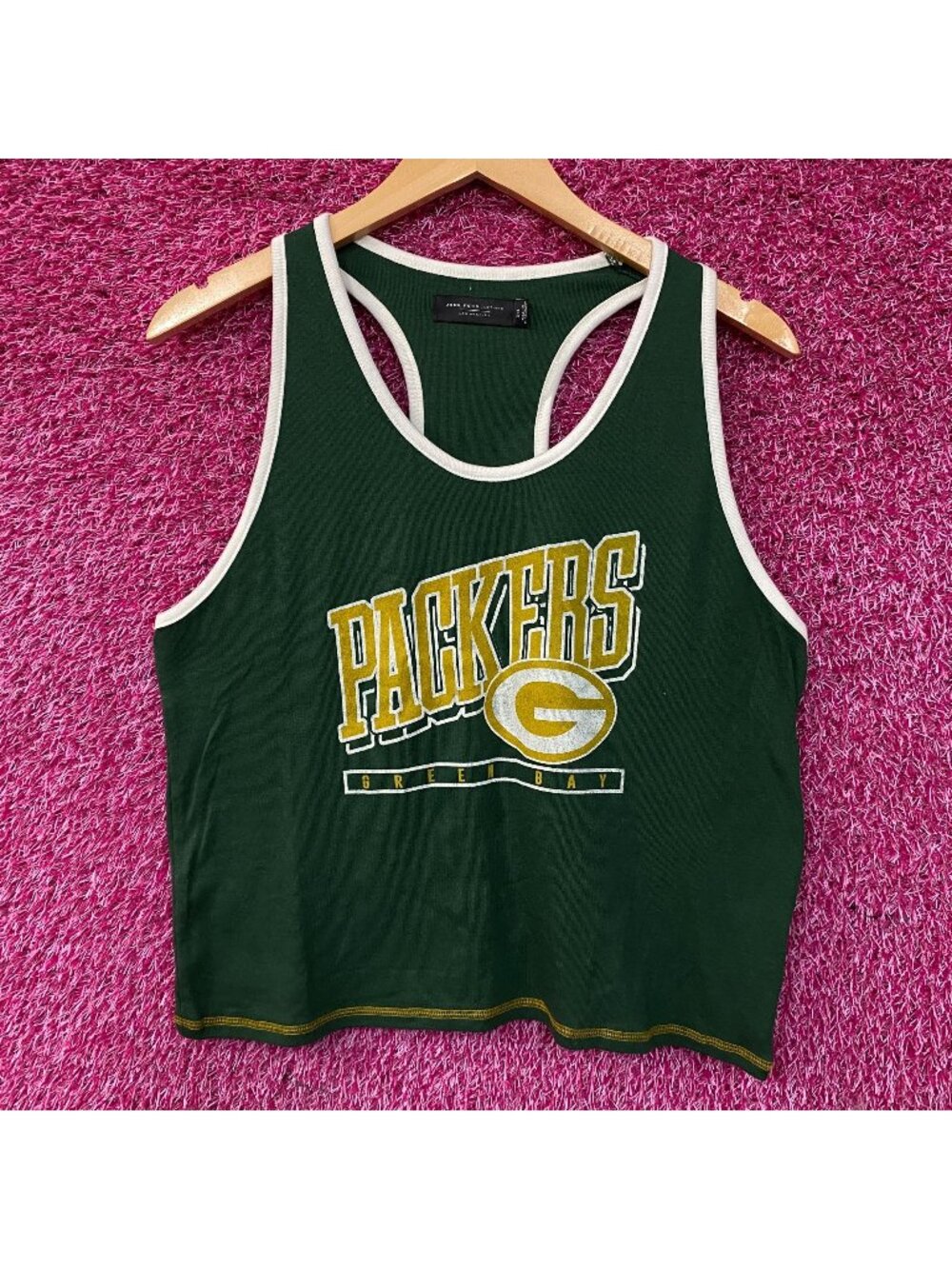 Junk Food Clothing Green Bay Packers Tank Top 2XL